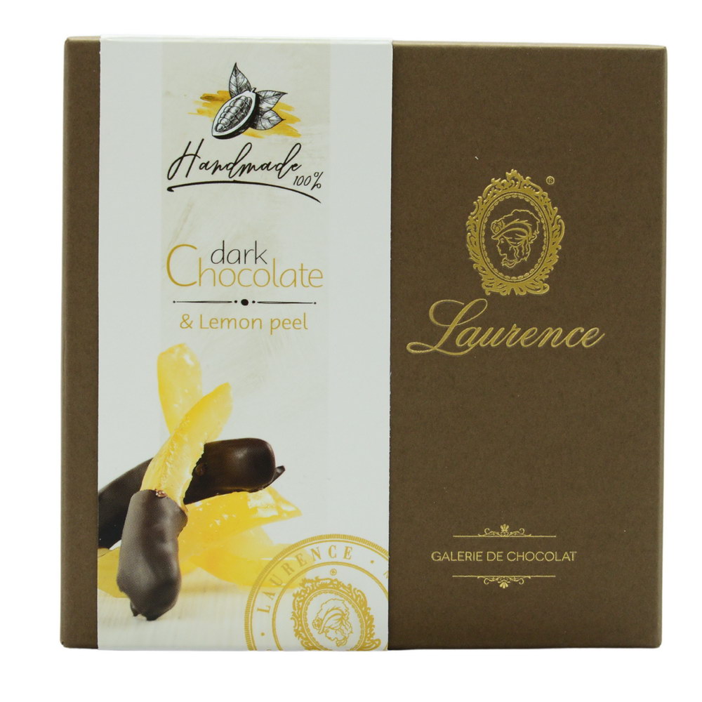 Lemon Lux - Ciocolată neagră cu lămâie 140 gr - imagine 2