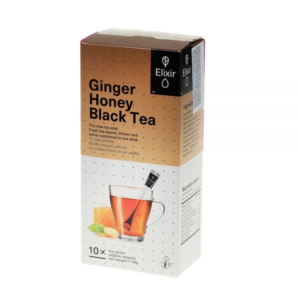 Ceai negru Elixir ghimbir-miere (10 plicuri)18gr
