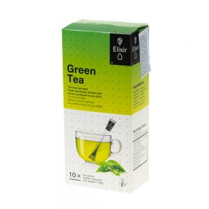 Ceai verde cu mentă Elixir (10plicuri)18gr