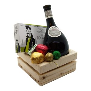 Coș cadou de Crăciun KALANDA Greek Taste - colindele de Crăciun