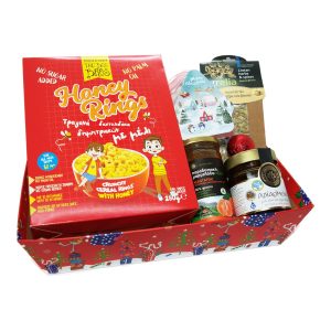 Coș cadou de Crăciun KALIMERA Greek Taste - micul dejun grecesc